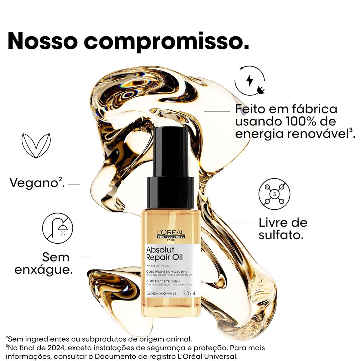 Kit LOreal Professionnel Absolut Repair Mascara Refil Oil (2 produtos) ÚNICO 4