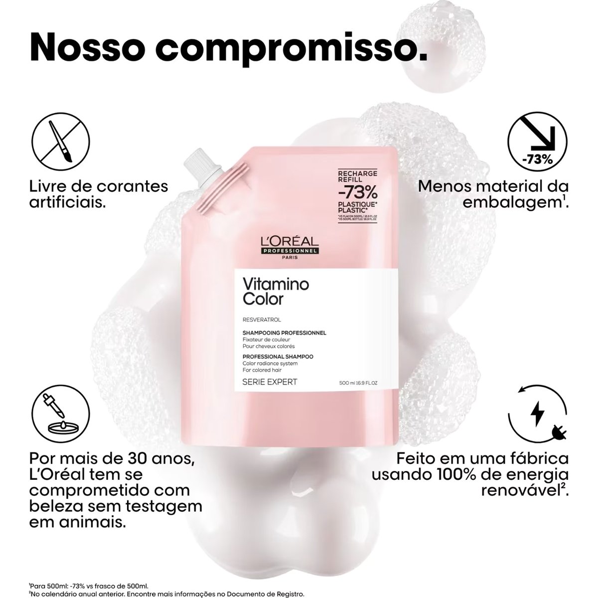 LOreal Professionnel Vitamino Color Resveratrol - Shampoo Refil 500ml 500ml 3