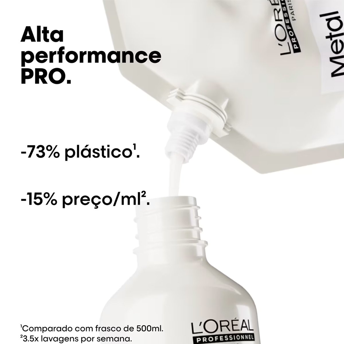 LOreal Professionnel Metal Detox - Shampoo Refil 500ml 500ml 2