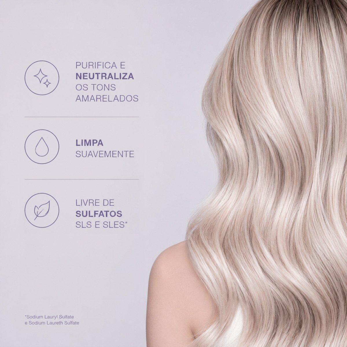 Kit Joico Blonde Life Violet Smart Release - Shampoo Matizador 300ml (2 unidades) ÚNICO 4