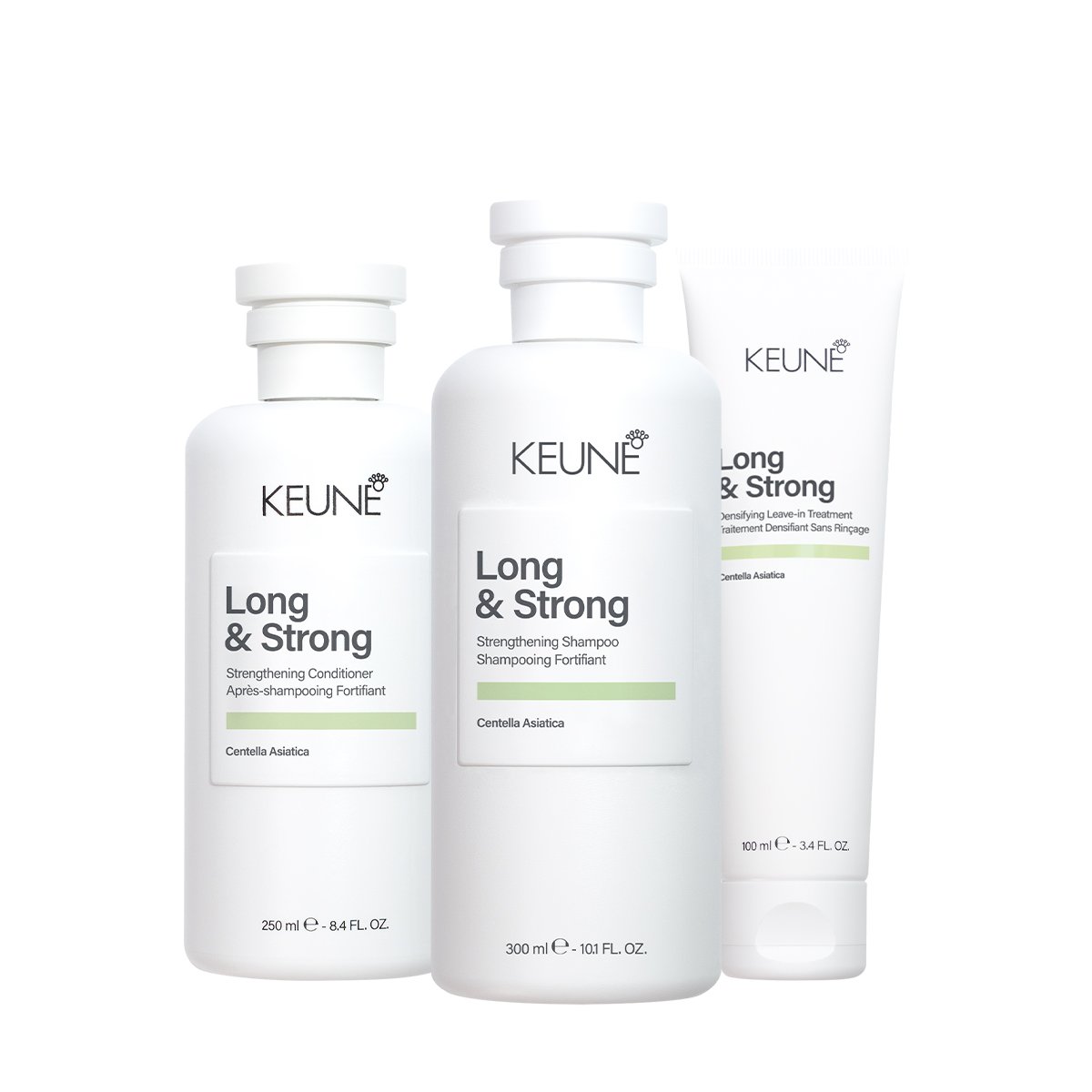 Kit Keune Long & Strong - Fortalecimento e Protecao (3 Produtos)
