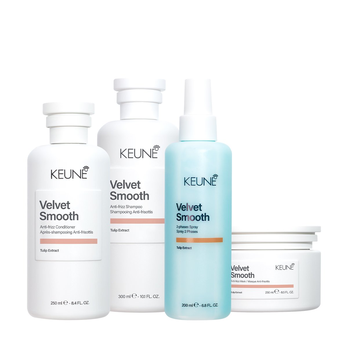 Kit Keune Velvet Smooth - Nutricao e Protecao (4 Produtos)