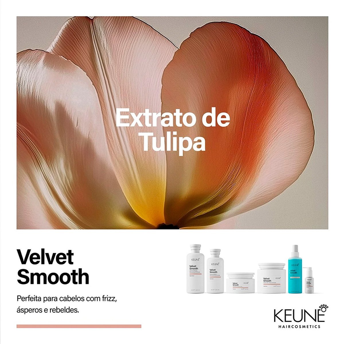 Kit Keune Velvet Smooth - Maciez e Disciplina (3 Produtos) ÚNICO 5