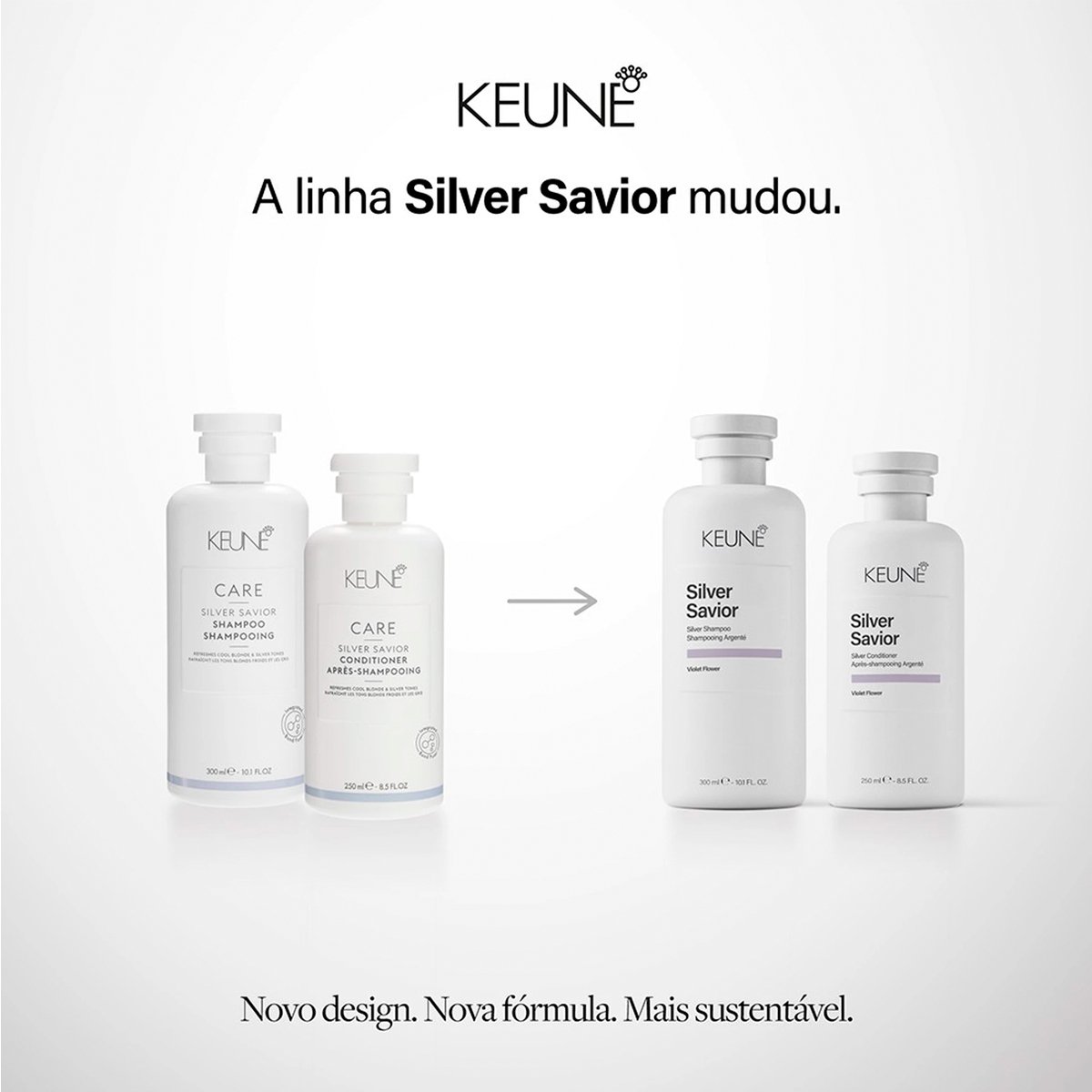 Kit Keune Silver Savior - Neutralizacao e Brilho Platinado (2 produtos) ÚNICO 2