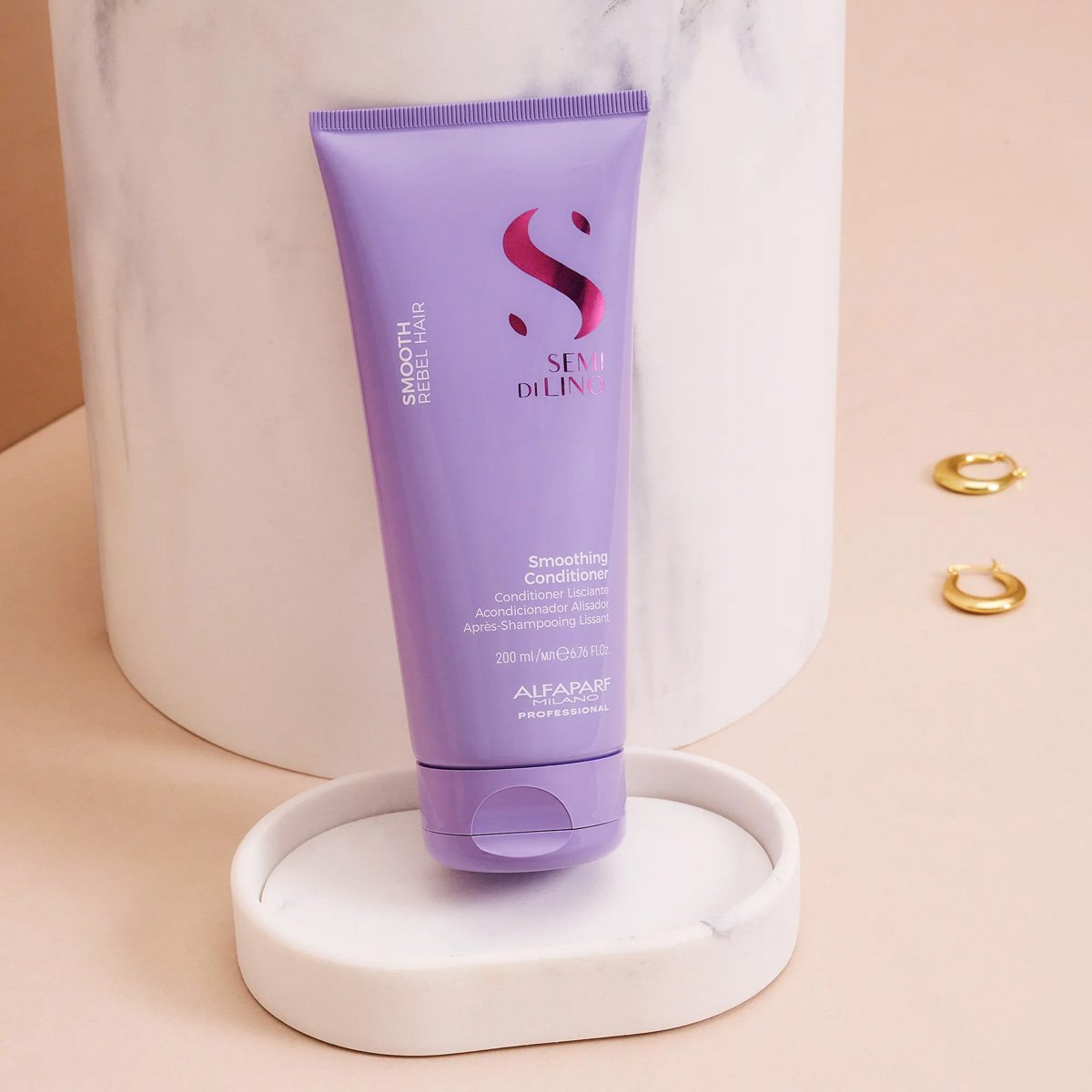 Kit Alfaparf Semi di Lino Smooth e Sublime - Frizz Zero com Brilho Intenso (4 produtos) ÚNICO 3