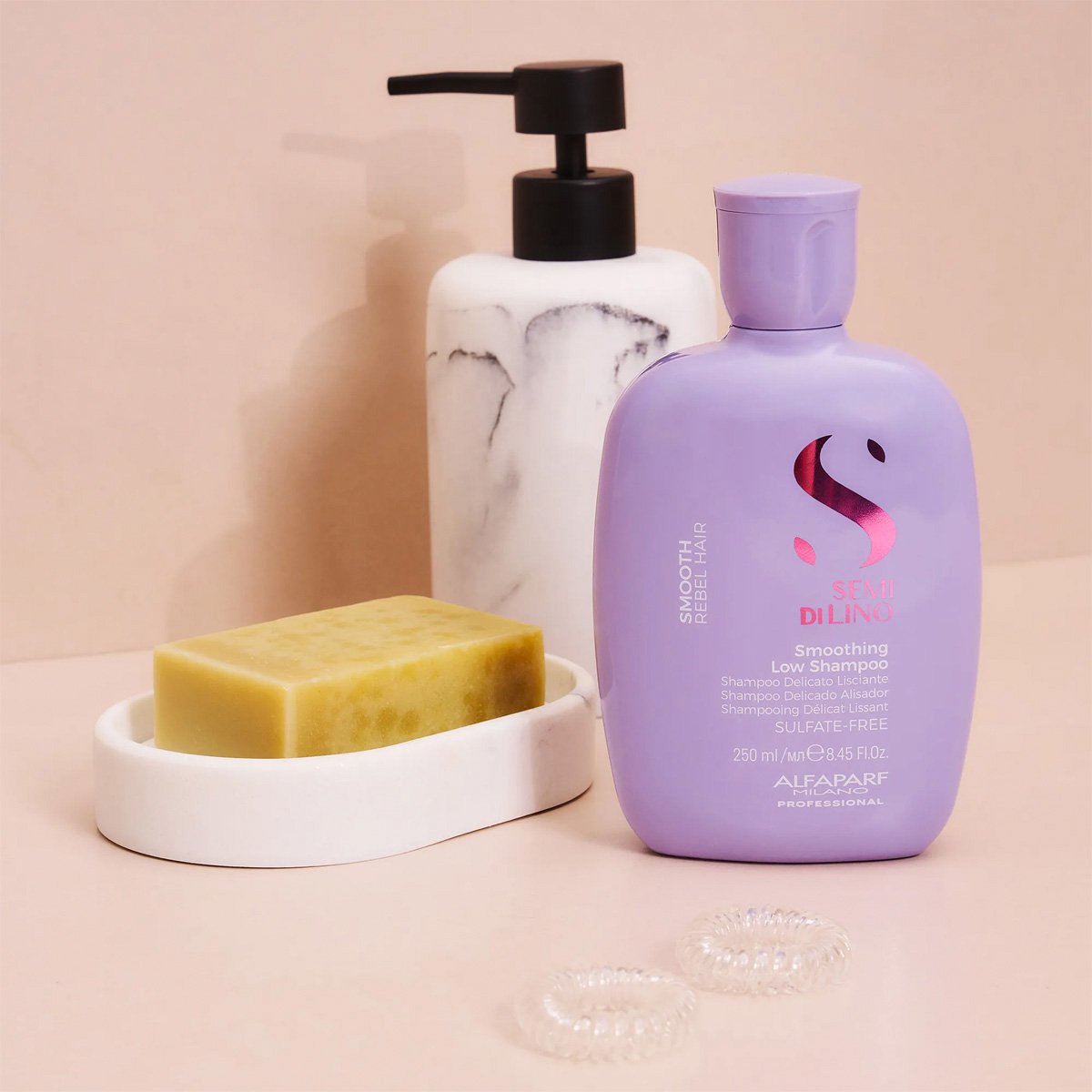 Kit Alfaparf Semi di Lino Smooth e Sublime - Tratamento e Brilho (3 produtos) ÚNICO 2