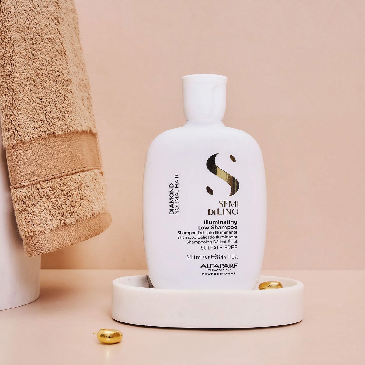 Kit Alfaparf Semi di Lino Diamond e Sublime - Tratamento Luminoso e Toque Sedoso (3 Produtos) ÚNICO 2