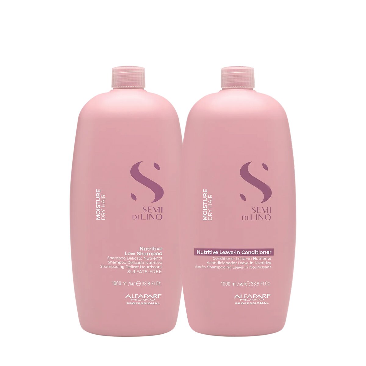 Kit Alfaparf Semi di Lino Moisture Nutritive - Nutricao Profunda com Leveza (2 produtos) ÚNICO 1