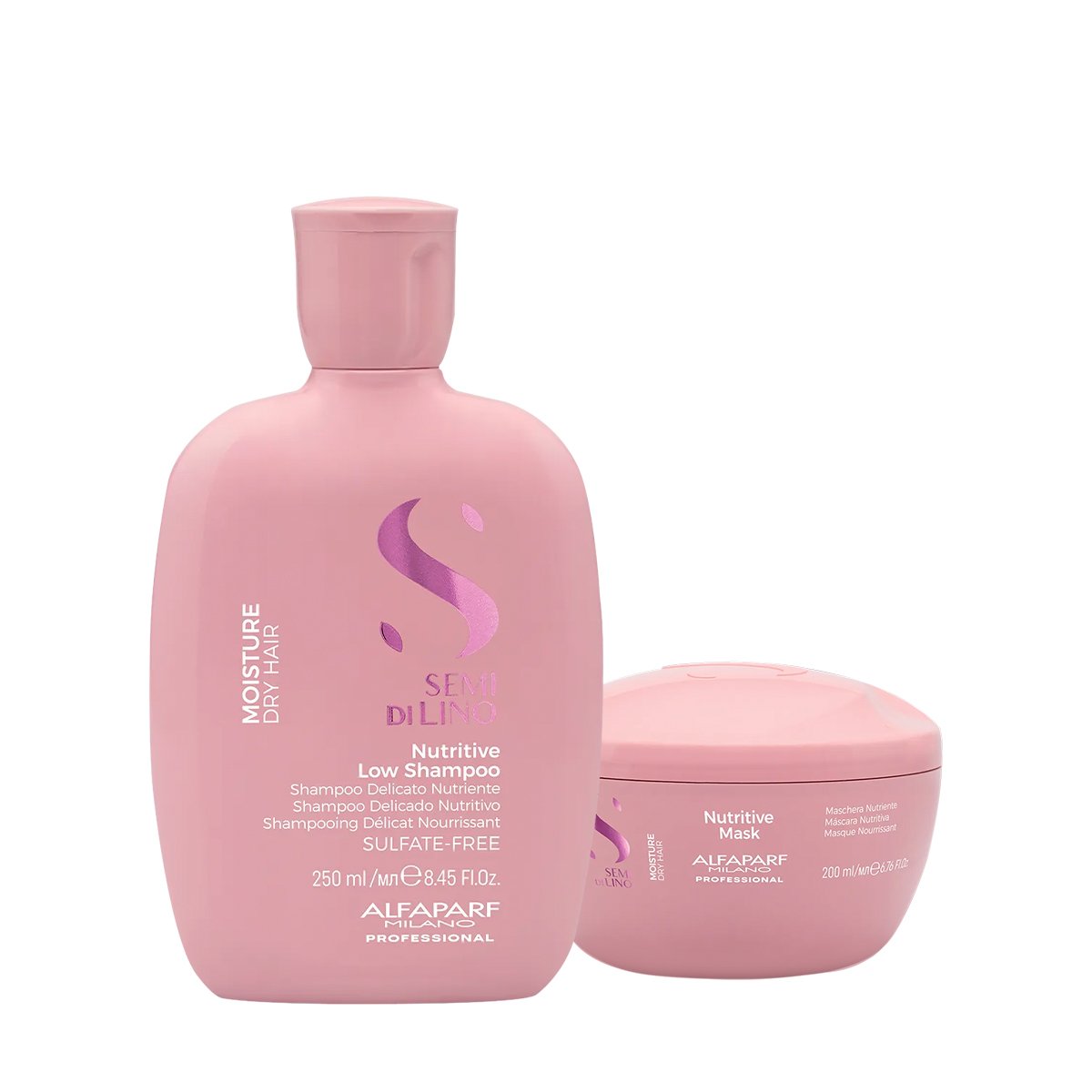 Kit Alfaparf Semi di Lino Moisture Nutritive - Nutricao Intensa (2 produtos)