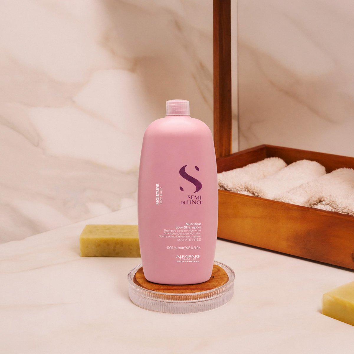Kit Alfaparf Semi di Lino Moisture Nutritive - Cuidados para Fios Secos e Ressecados (3 produtos) ÚNICO 2