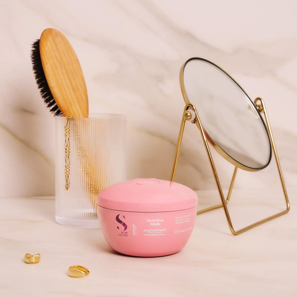 Kit Alfaparf Semi di Lino Moisture e Sublime - Tratamento Nutritivo e Brilho Espelhado (2 produtos) ÚNICO 2