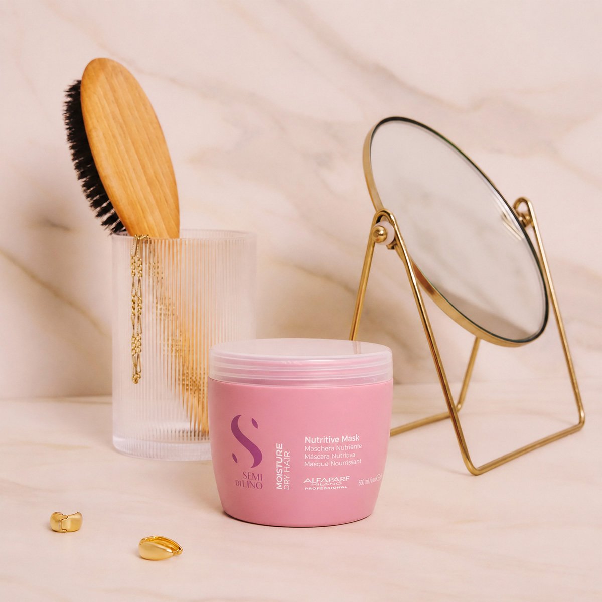 Kit Alfaparf Semi di Lino Moisture Nutritive - Rotina Profissional de Nutricao (3 produtos) ÚNICO 3