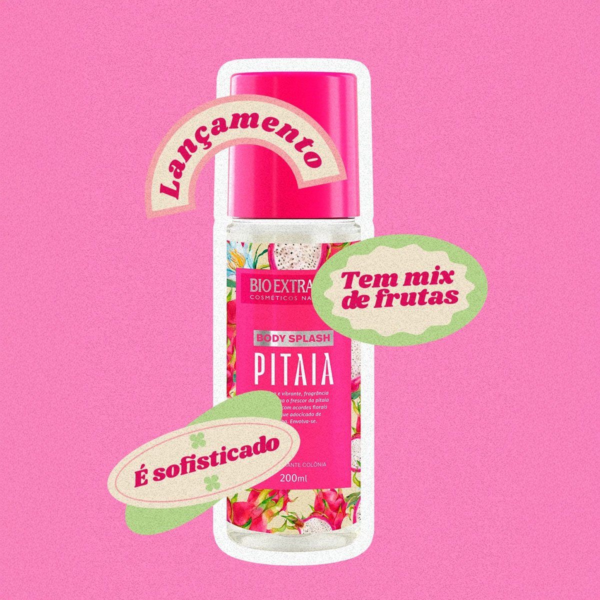 Bio Extratus - Body Splash Pitaia 200ml 200ml 3