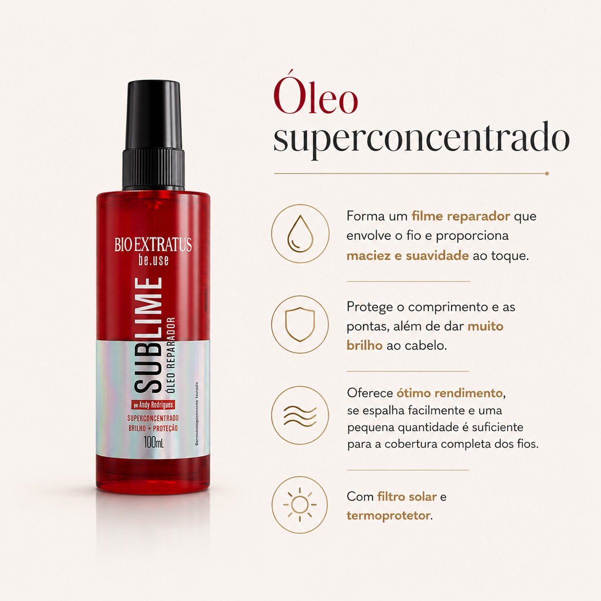 Bio Extratus Be.Use - Oleo Sublime 100ml 100ml 4