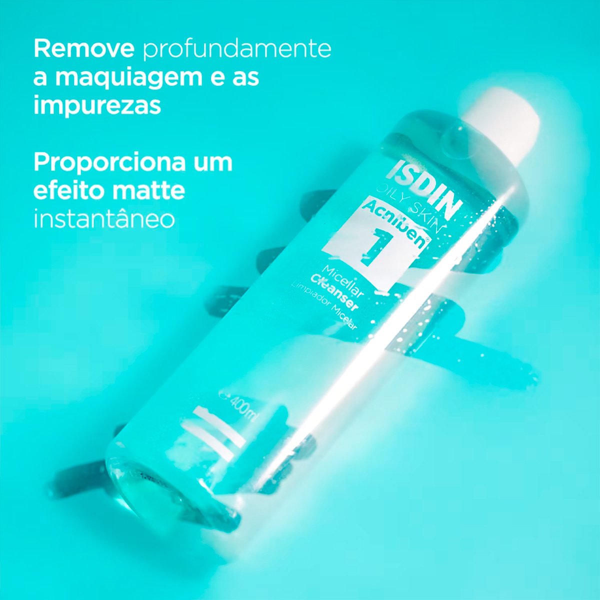 ISDIN Acniben - Agua Micelar de Limpeza Facial 400ml 400ml 3