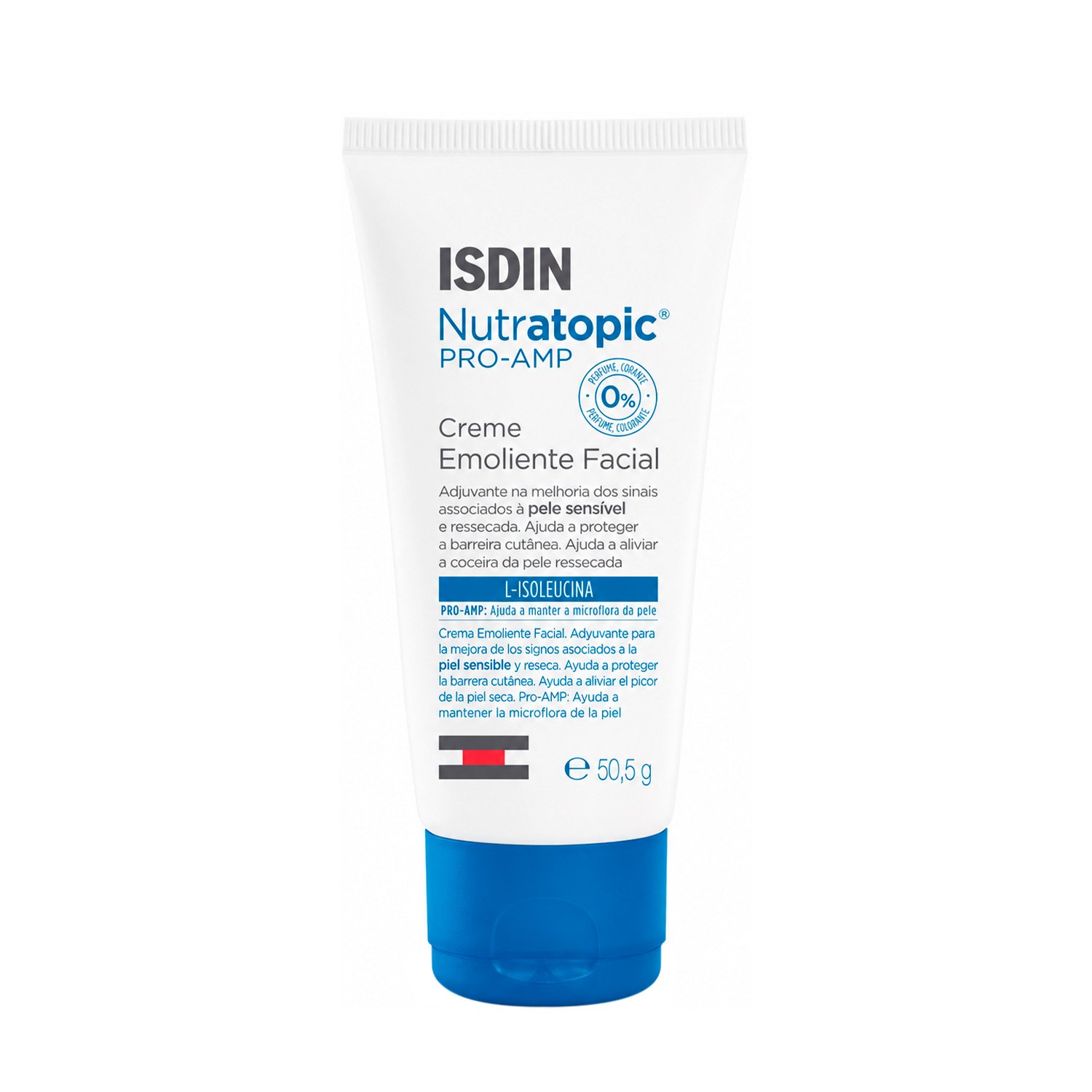 ISDIN Nutratopic Pro-AMP - Creme Facial Pele Atopica 50,5g