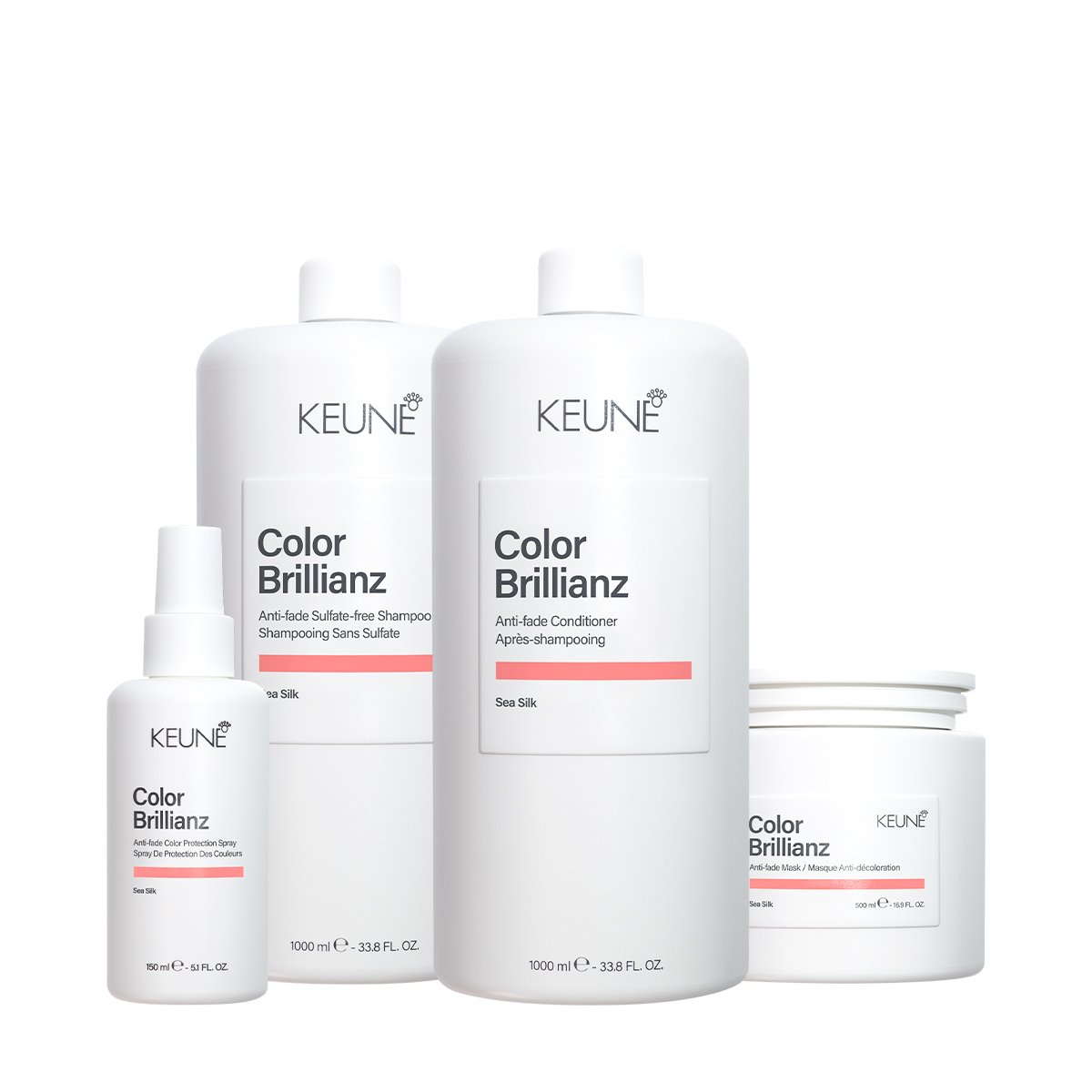 Kit Keune Color Brillianz - Recuperacao da Cor (4 produtos)
