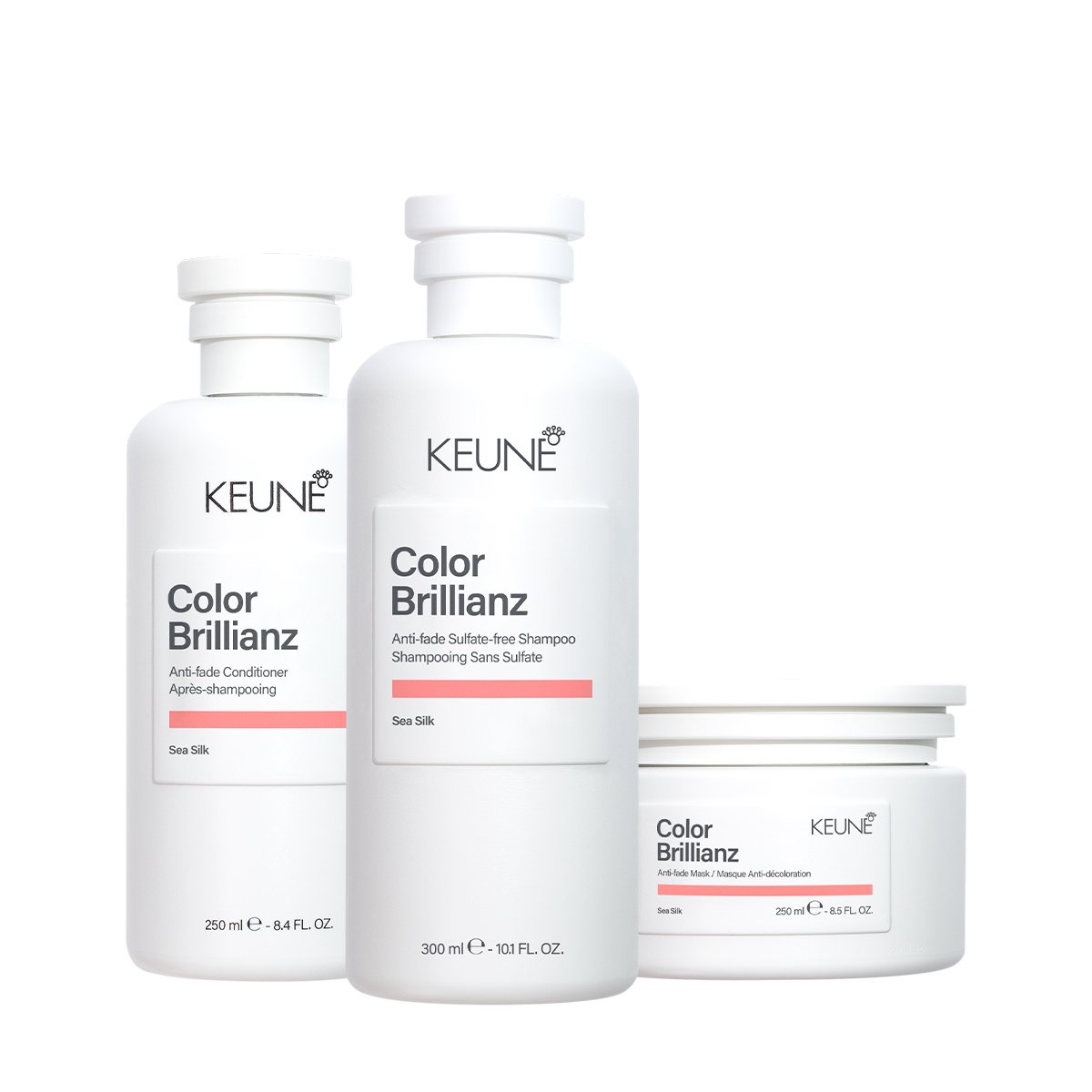 Kit Keune Color Brillianz - Protecao Total da Cor (3 produtos)