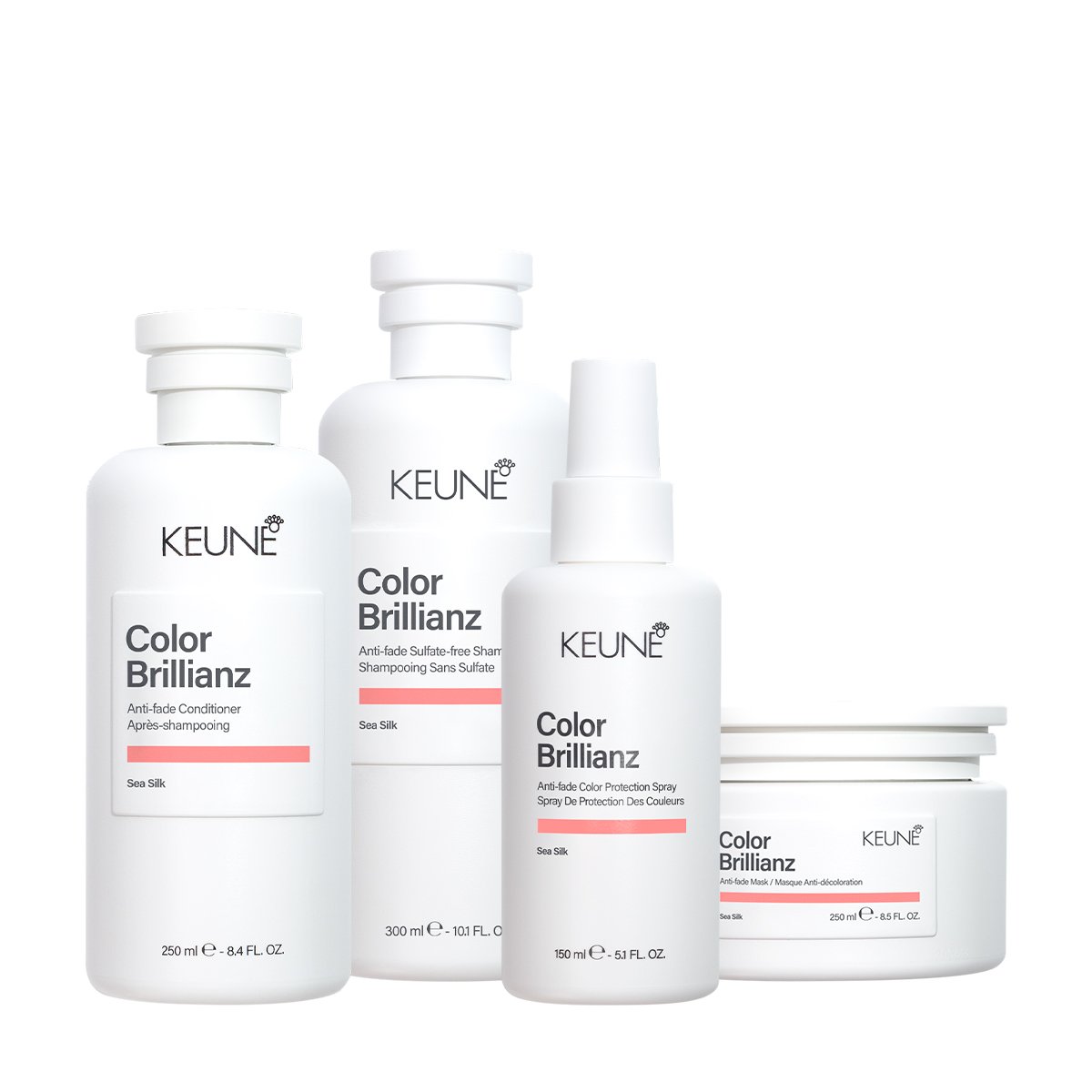 Kit Keune Color Brillianz - Blindagem Completa da Cor (4 produtos)