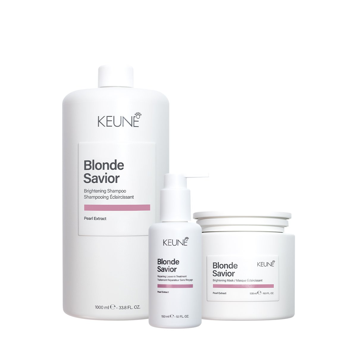 Kit Keune Blonde Savior - Reparacao para Loiros e Descoloridos (3 Produtos)