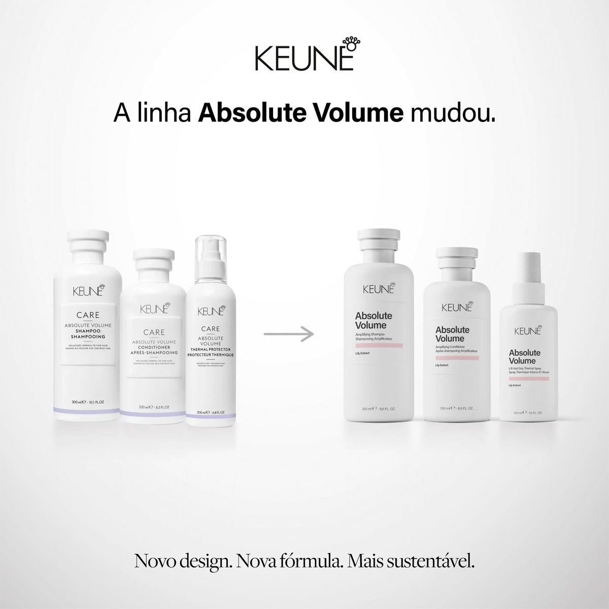 Kit Keune Absolute Volume - Cabelos Finos com Mais Volume (2 Produtos) ÚNICO 2