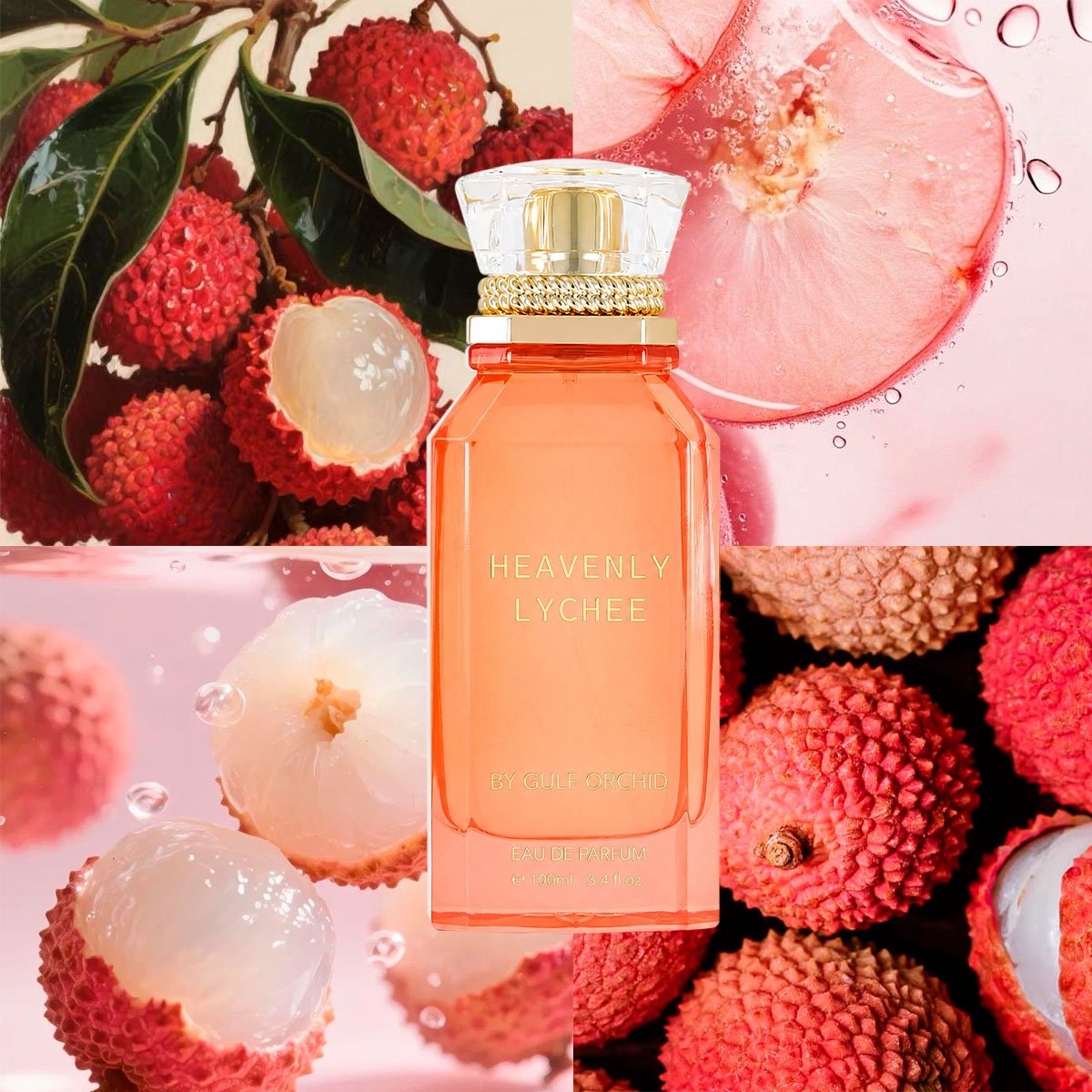 Gulf Orchid Heavenly Lychee Eau de Parfum - Perfume Unissex 100ml 100ml 3