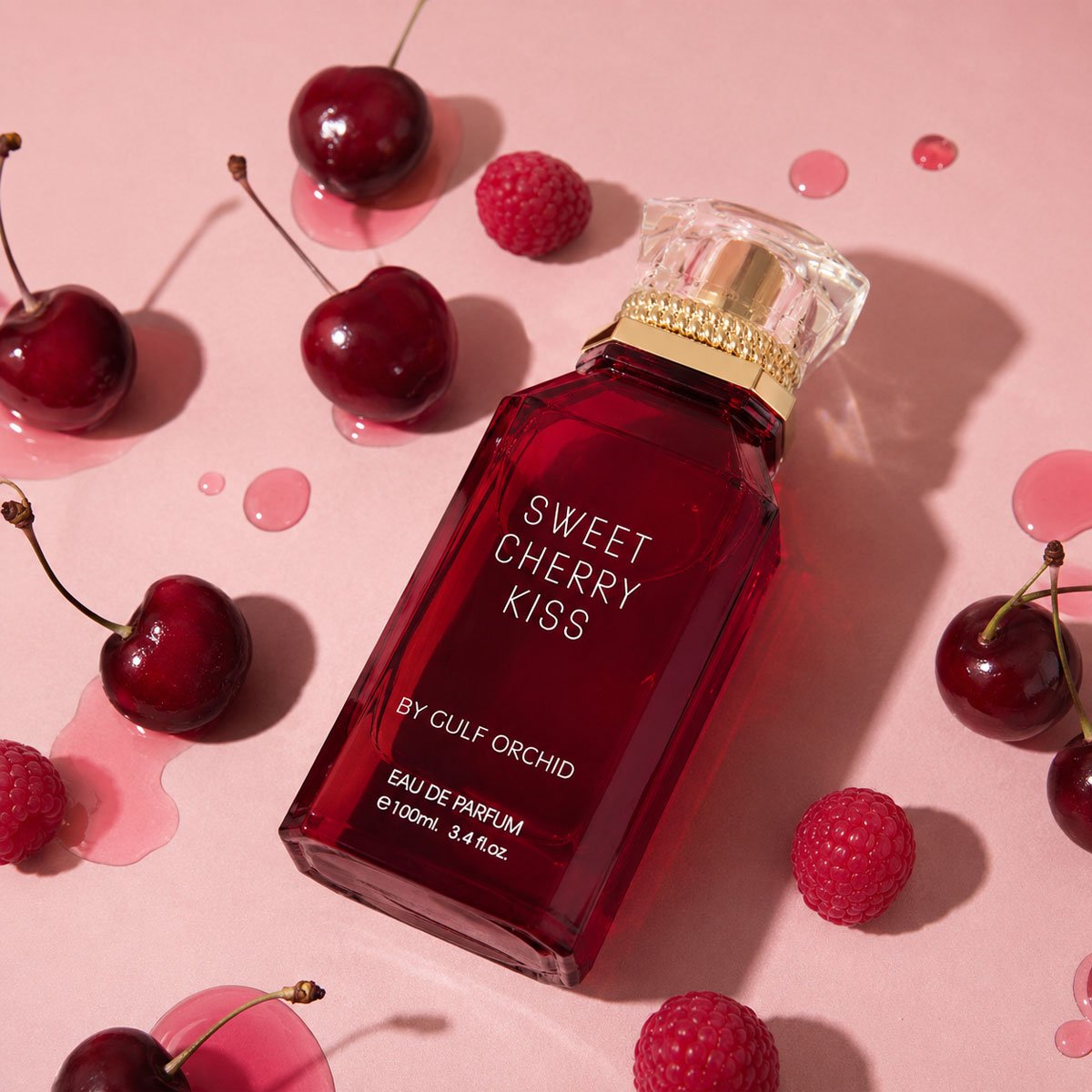 Gulf Orchid Sweet Cherry Kiss  Eau de Parfum - Perfume Unissex 100ml 100ml 2