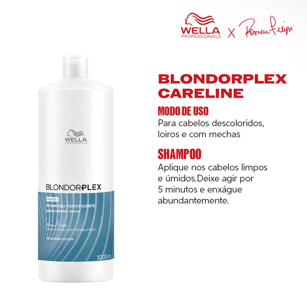 Kit Wella Professionals BlondorPlex - Limpeza Protetora (2 produtos) ÚNICO 2