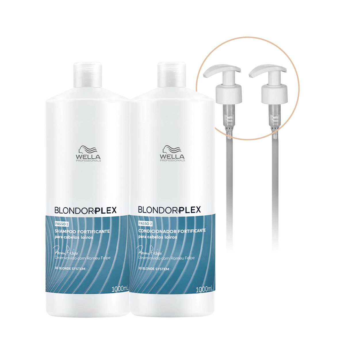 Kit Wella Professionals BlondorPlex - Forca Preservada (4 produtos)
