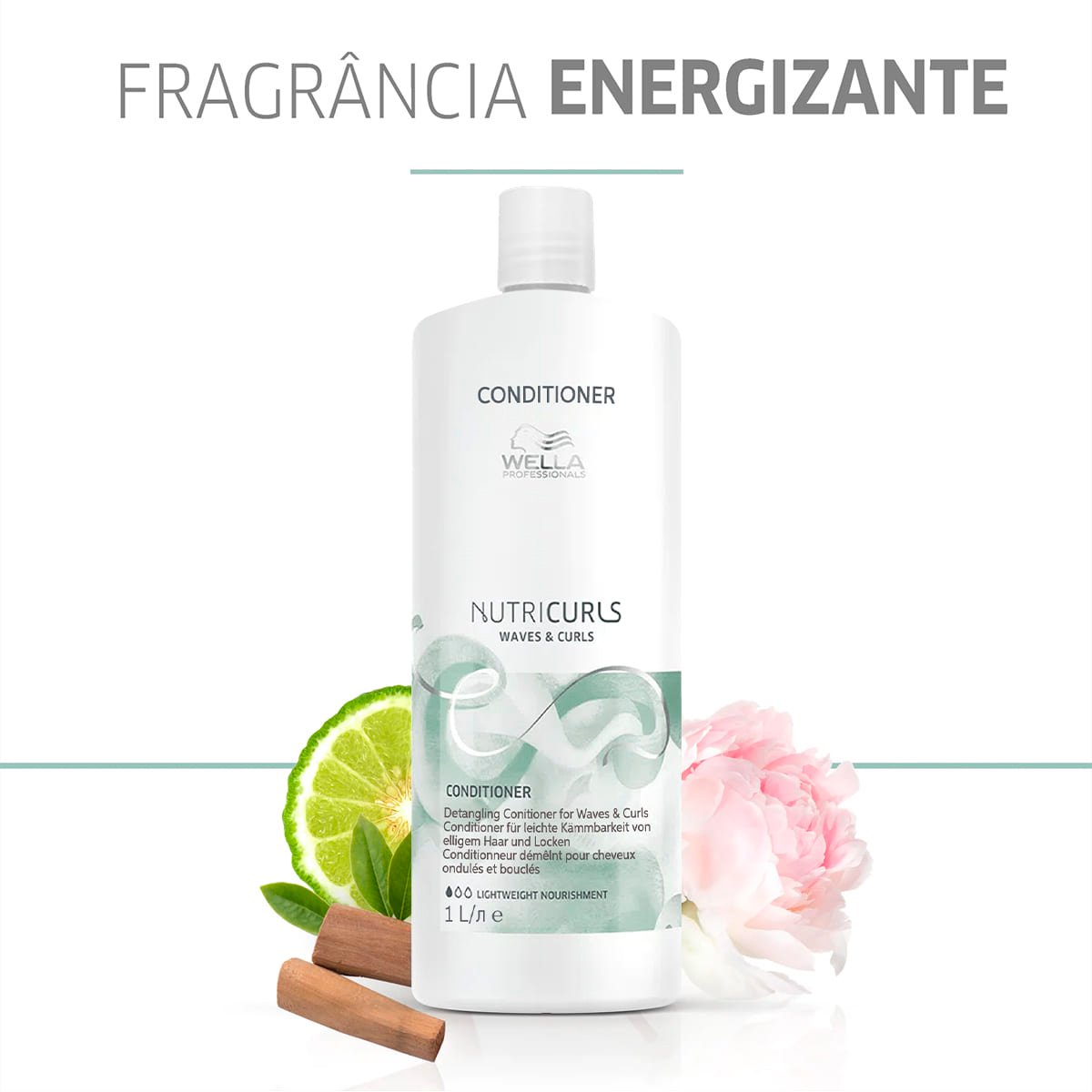 Kit Wella Professionals NutriCurls - Cachos em Equilibrio (4 produtos) ÚNICO 3