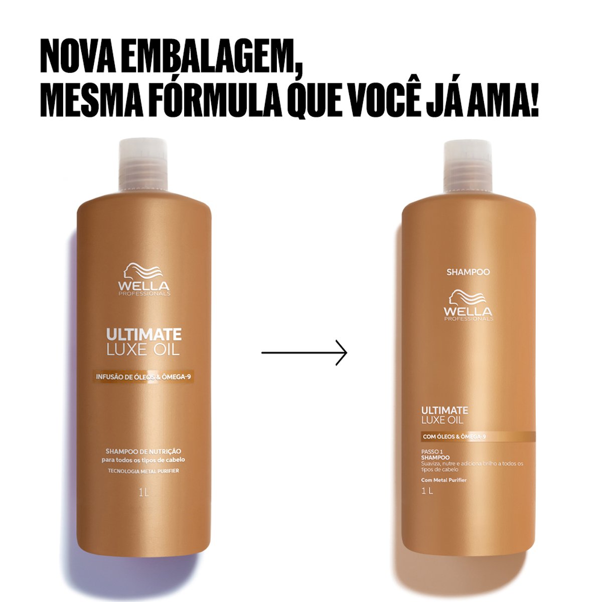 Wella Professionals Ultimate Luxe Oil - Shampoo 1L 1L 2