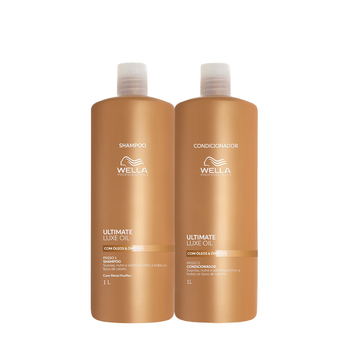 Kit Wella Professionals Ultimate Luxe Oil - Shampoo e Condicionador Litro (2 produtos)