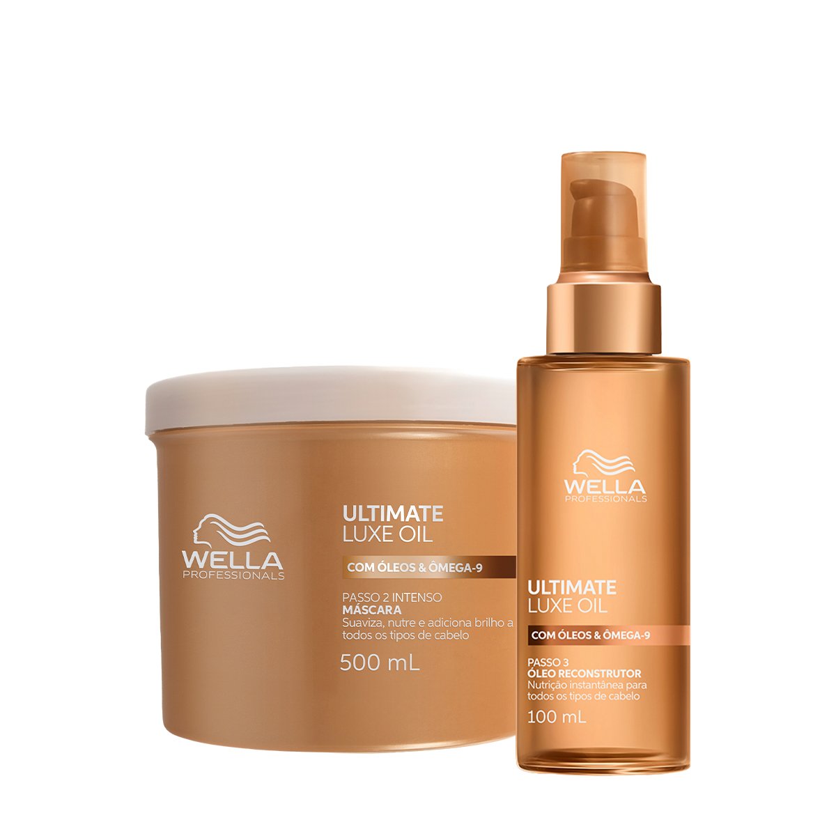 Kit Wella Professionals Ultimate Luxe Oil Mascara e Oleo (2 produtos)