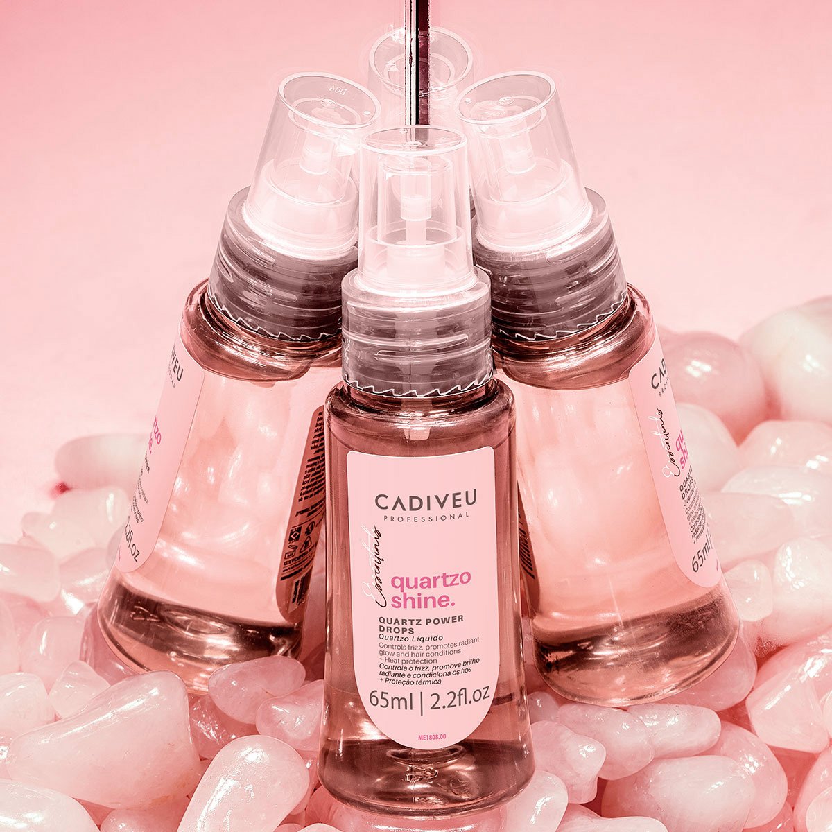 Kit Cadiveu Professional Essentials Quartzo Shine - Ritual de Brilho (3 produtos) ÚNICO 4