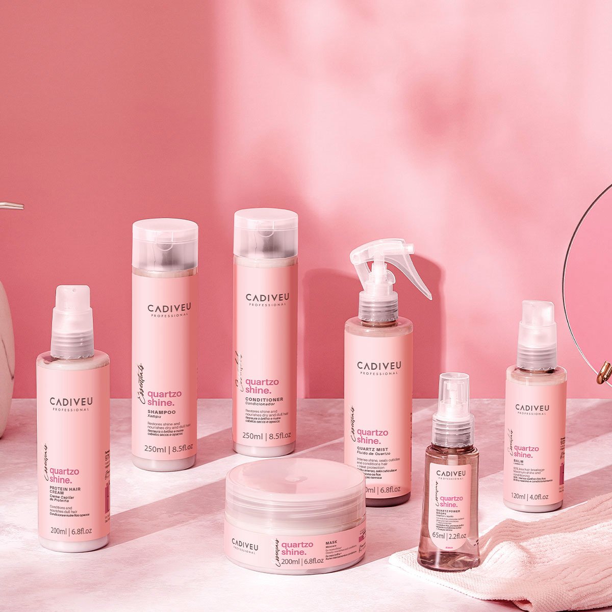 Kit Cadiveu Professional Essentials Quartzo Shine - Ritual de Brilho (3 produtos) ÚNICO 5
