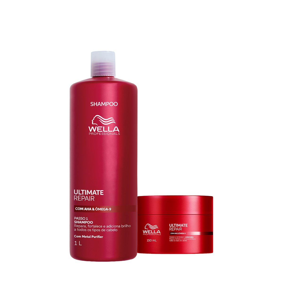 Kit Wella Professionals Ultimate Repair - Shampoo Litro e Mask (2 produtos)