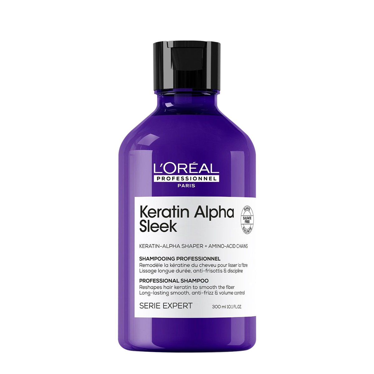 LOreal Professionnel Keratin Alpha Sleek Serie Expert - Shampoo 300ml