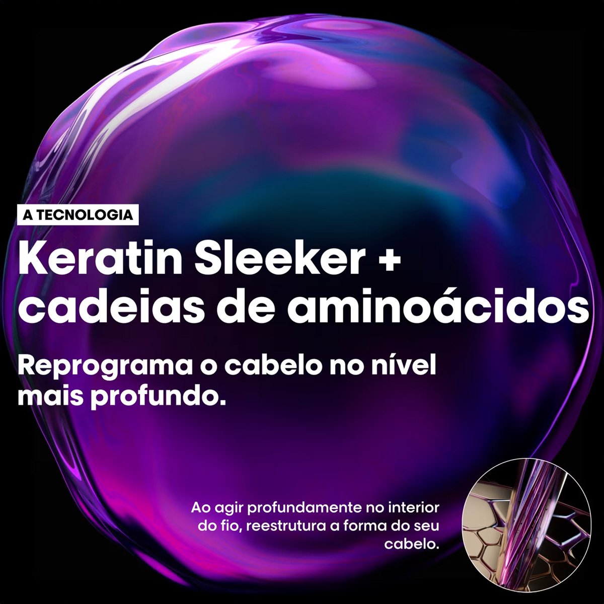 LOreal Professionnel Keratin Alpha Sleek Serie Expert - Shampoo 300ml 300ml 3