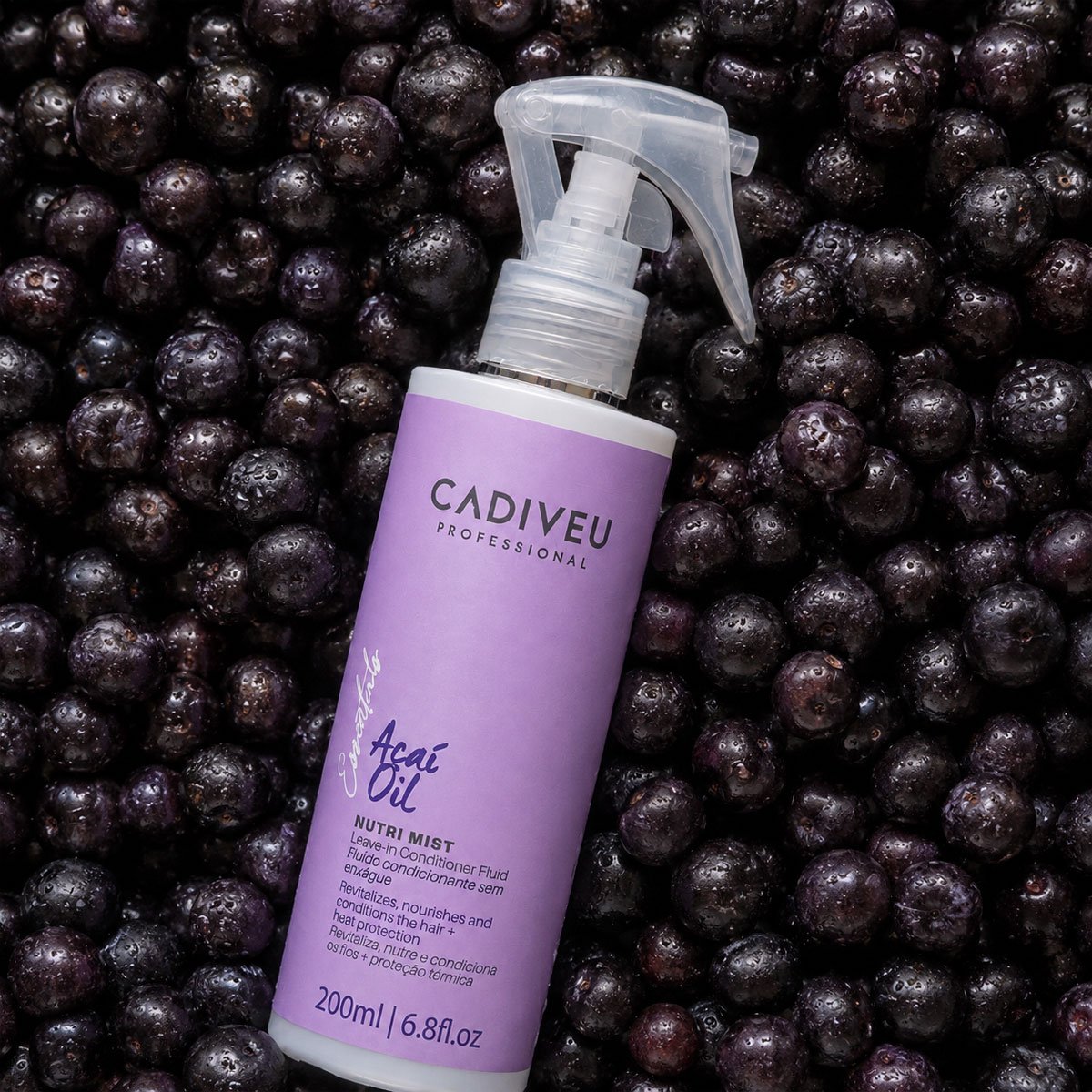 Cadiveu Professional Essentials Acai Oil - Leave-in Fluido 200ml 200ml 2