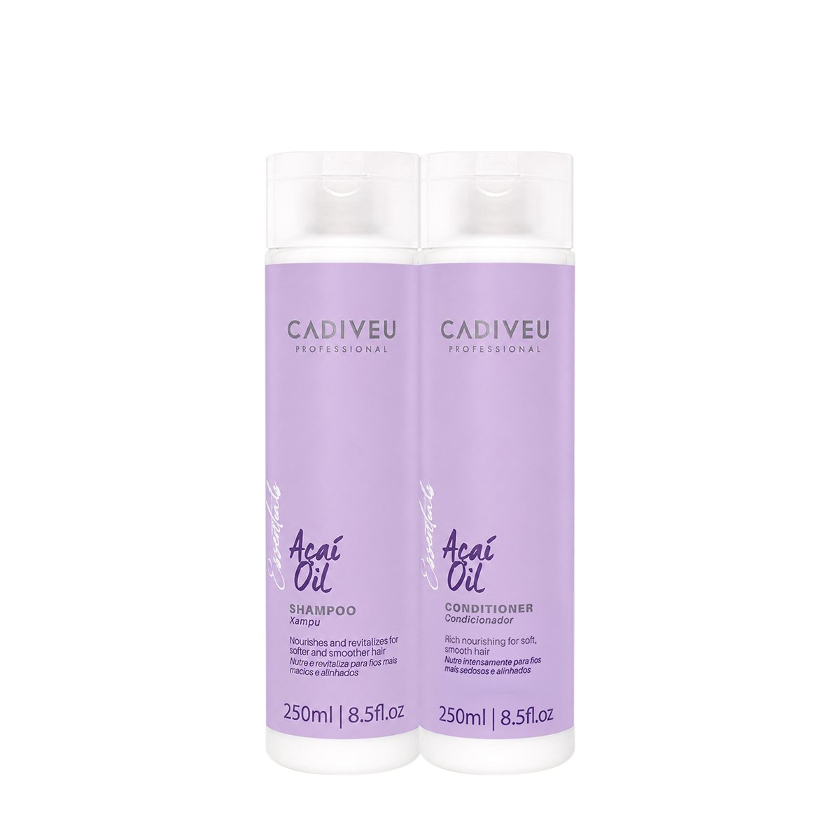 Kit Cadiveu Professional Essentials Acai Oil - Nutricao e Brilho sem Frizz (2 produtos)