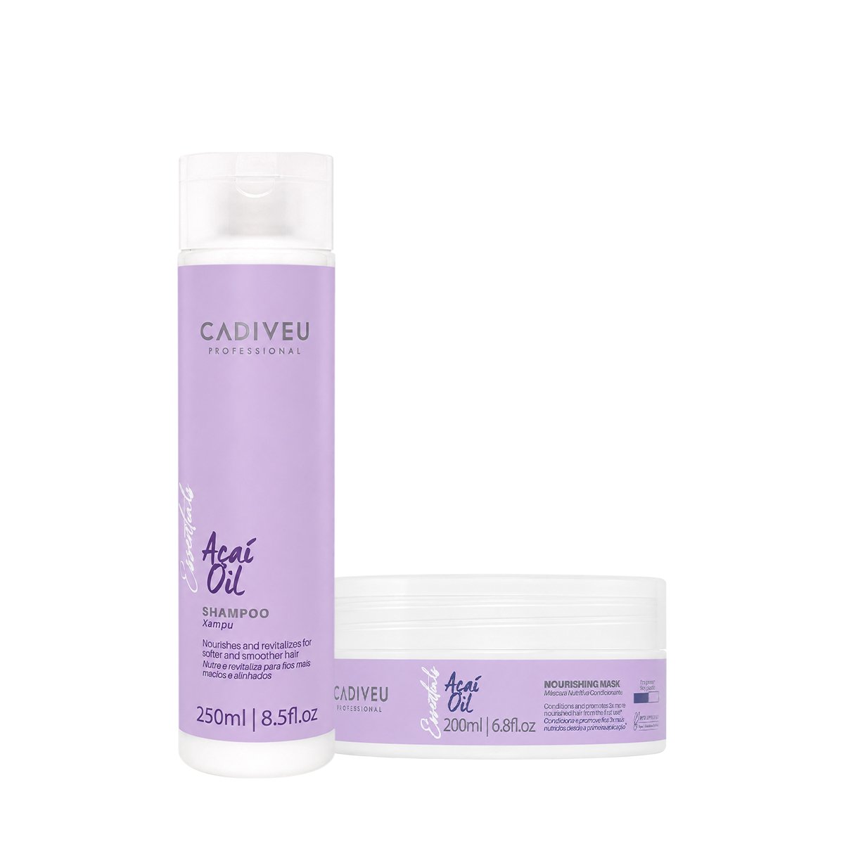 Kit Cadiveu Professional Essentials Acai Oil - Maciez e Luminosidade (2 produtos)