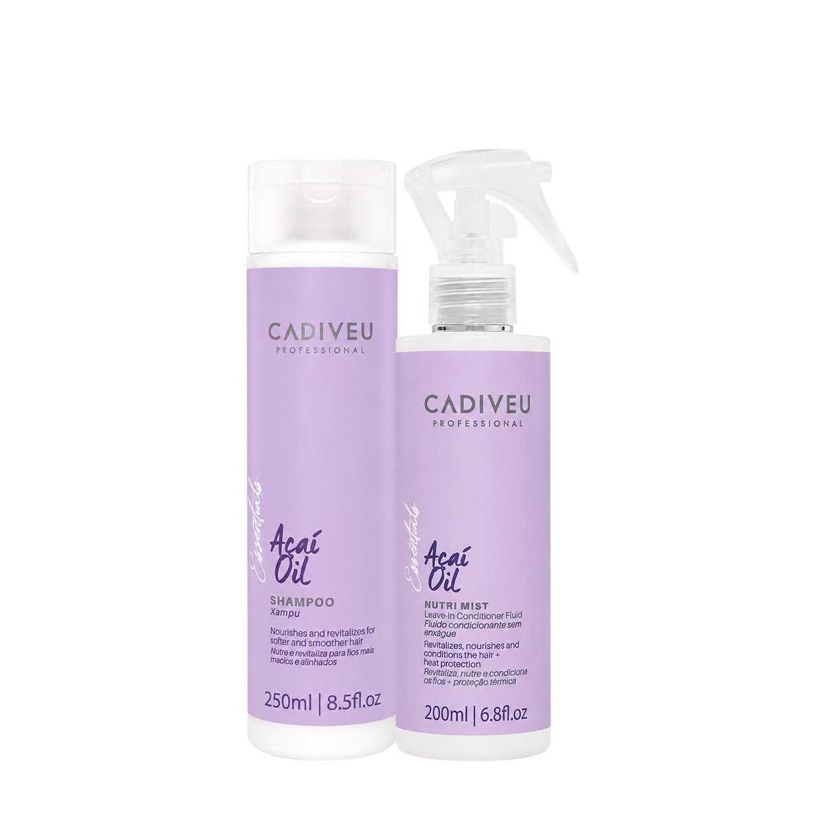 Kit Cadiveu Professional Essentials Acai Oil - Leveza e Protecao (2 produtos)