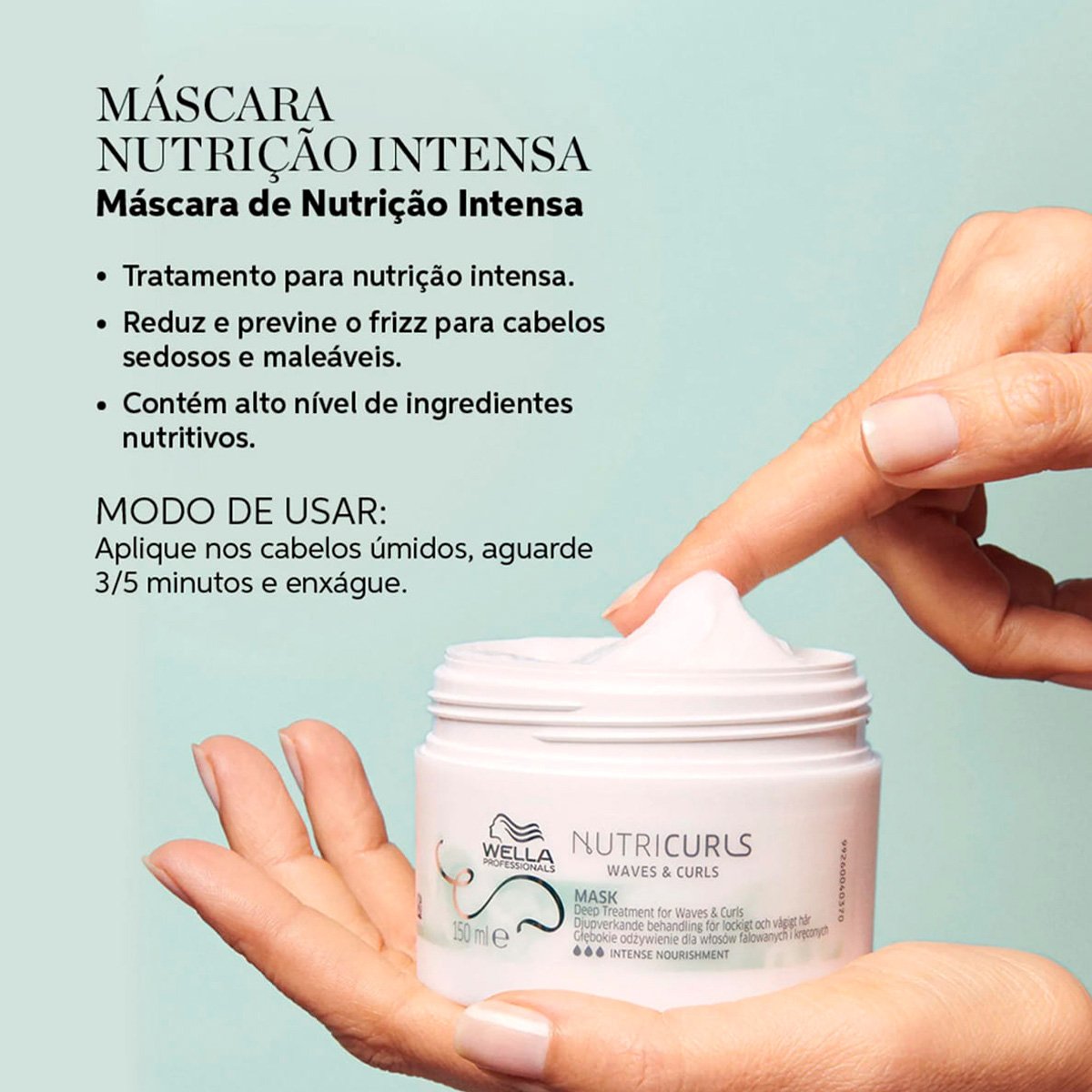 Kit Wella Professionals Nutricurls - Cachos Nutridos e Definidos (2 produtos) ÚNICO 3