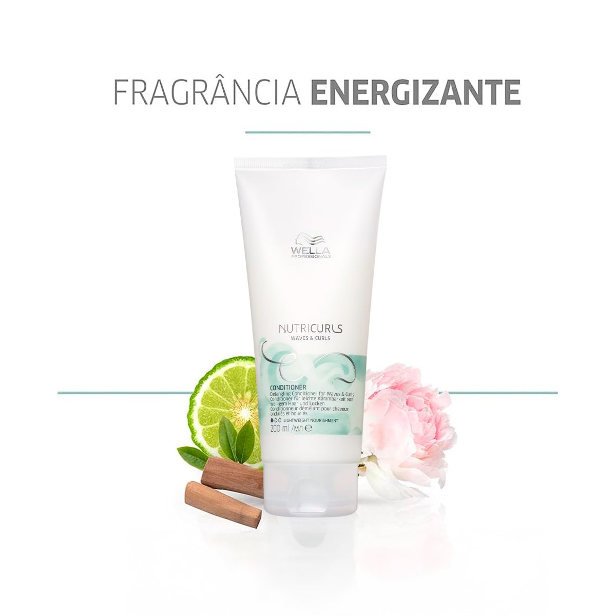 Kit Wella Professionals NutriCurls - Cachos em Equilibrio (3 produtos)   ÚNICO 3