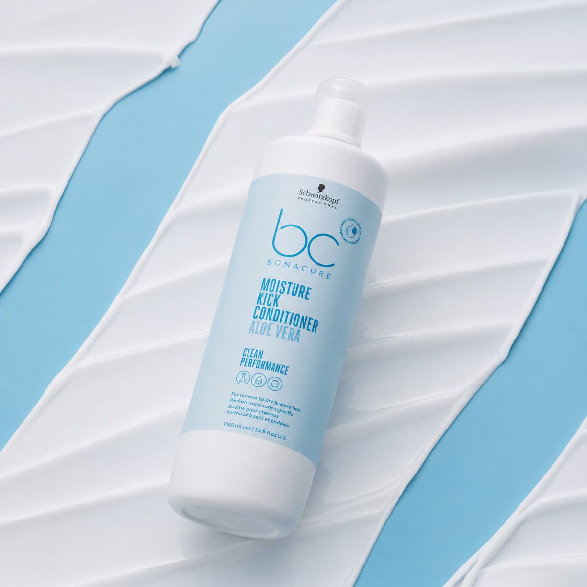 Schwarzkopf Professional BC Bonacure Moisture Kick - Condicionador 1L 1L 2