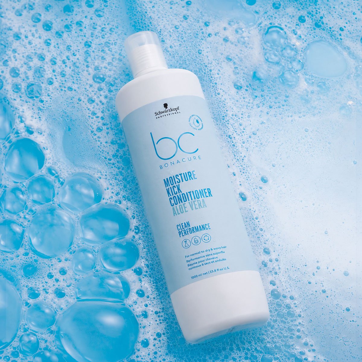 Schwarzkopf Professional BC Bonacure Moisture Kick - Condicionador 1L 1L 3