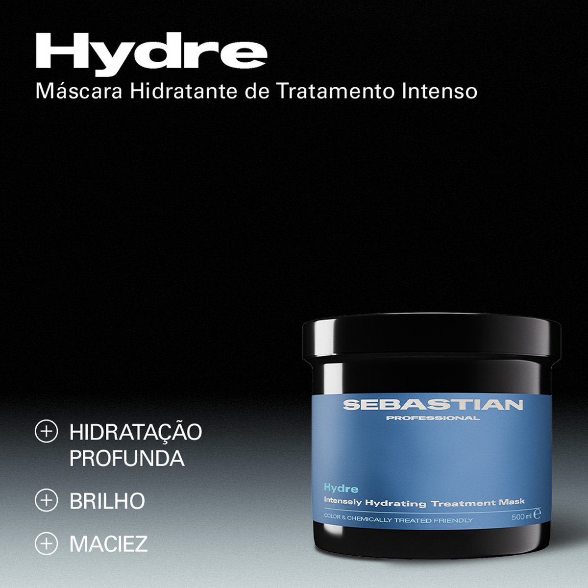 Sebastian Professional Hydre - Mascara Capilar 500ml 500ml 3