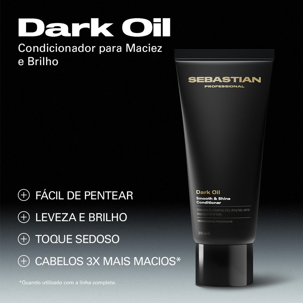 Sebastian Professional Dark Oil - Condicionador 200ml 200ml 2