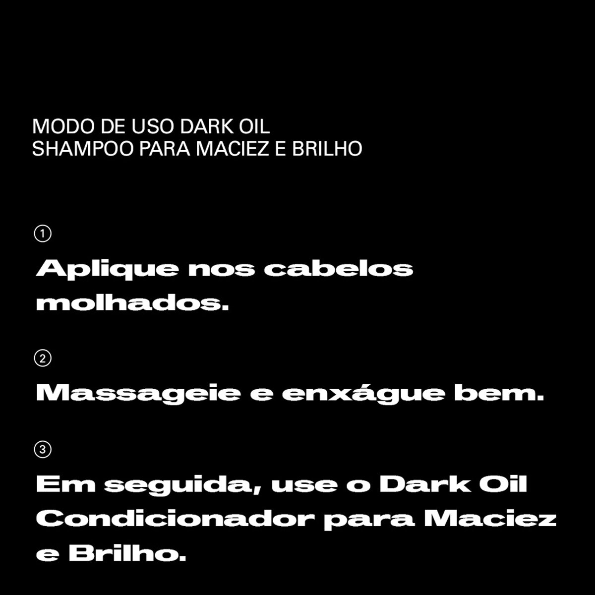 Kit Sebastian Professional Dark Oil - Shampoo Condicionador Litro e Valvula (4 produtos) ÚNICO 3