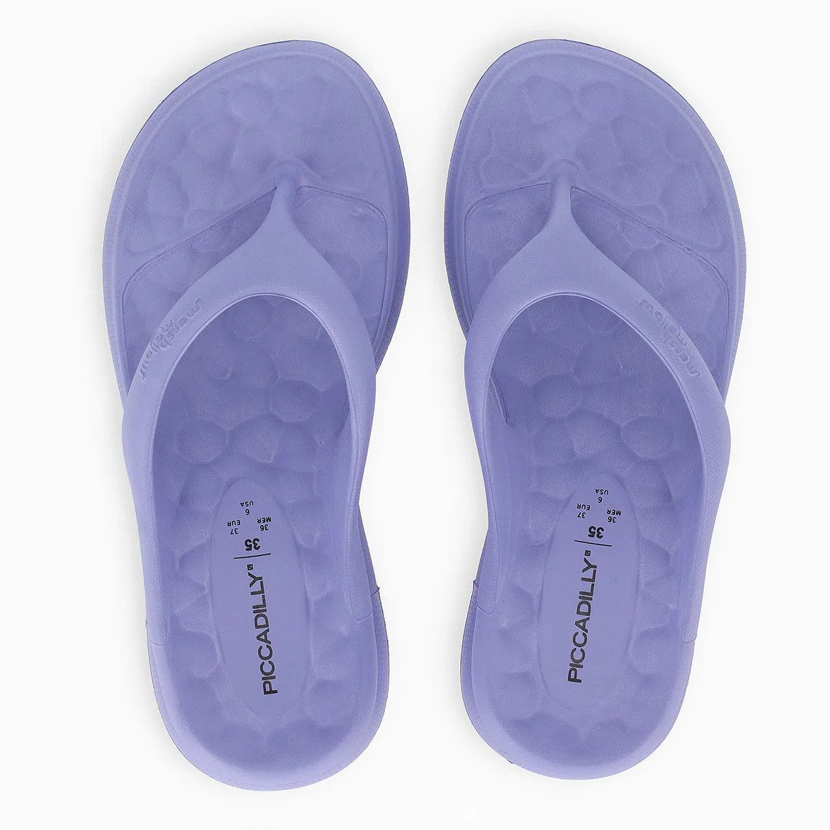 Chinelo Piccadilly Marshmallow Feminino - Lilás Lilás 2